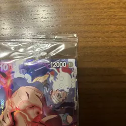 Unopened One Piece Card Game Promo Exhibition Emotion Luffy P-041 With Postcard - Image 4