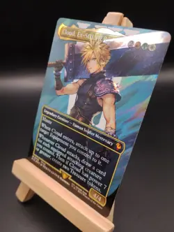Cloud, Ex-SOLDIER (Borderless) (Surge Foil) - Commander: FINAL FANTASY (FIC) - Image 5