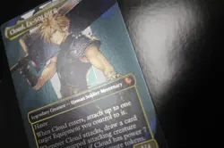 Cloud, Ex-SOLDIER (Borderless) (Surge Foil) Commander: Final Fantasy Foil #0202 - Image 3