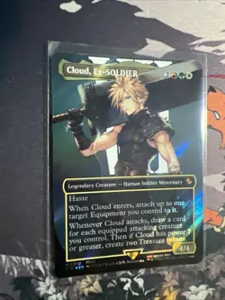 Cloud, Ex-SOLDIER (Borderless) (Surge Foil) M0210 Commander: Final Fantasy Foil - Image 5