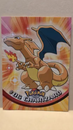 Pokemon TCG Charizard 06 Topps Black Label TV Animation Edition NM Non-Holo - Image 3