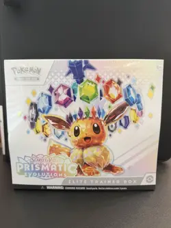Pokemon TCG Scarlet Violet Prismatic Evolutions Elite Trainer Box ETB *Sealed* - Image 1