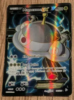 Magnezone EX 101/106 Full Art Ultra Rare Pokemon XY Flashfire HP - Image 1