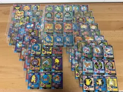 100% Complete 1999 Burger King Pokemon set of 151 cards with Charizard - Image 1