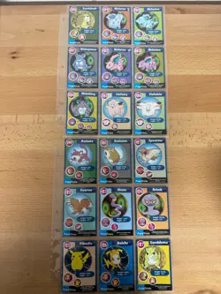 100% Complete 1999 Burger King Pokemon set of 151 cards with Charizard - Image 3
