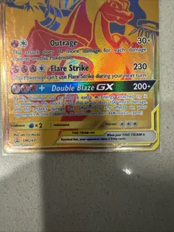Pokemon Reshiram & Charizard / Pikachu & Zekrom GX Tag Team Gold Promo Card Set - Image 4