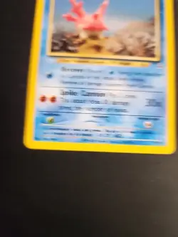 Corsola-Neo Discovery 37/75 Yuka Morii NM Pokemon Card 2001 - Image 4