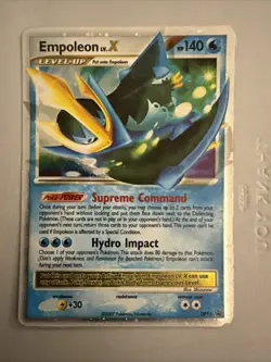 Empoleon LV.X DP11 Diamond and Pearl Promo Holo Card - Image 1