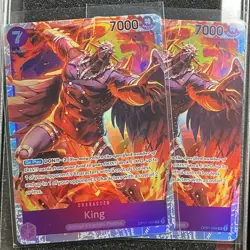 X2 King OP01-096 Secret Rare SR One Piece Romance Dawn OP-01 Trading Card - Image 1
