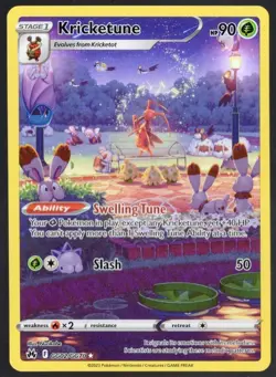 Kricketune GG02/GG70 Galarian Gallery - Crown Zenith - Pokemon Card - NM - Image 1