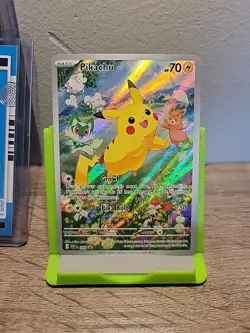 Pokemon Scarlet & Violet Pikachu SVP FULL ART 088 Promo Card - NEAR MINT - Image 1