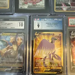 lot of 9 graded pokemon cards Charizard, Charmander BaseSet, Articuno Make Offer - Image 3