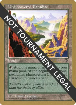 Undiscovered Paradise World Championship Decks Magic The Gathering MTG Card - Image 1