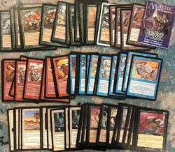MTG-Urza’s Saga Legacy VI - Lot 87 cards Vintage 90s Magic The Gathering FRENCH - Image 1