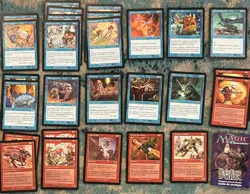 MTG-Urza’s Saga Legacy VI - Lot 87 cards Vintage 90s Magic The Gathering FRENCH - Image 3