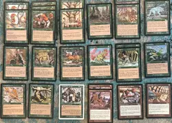 MTG-Urza’s Saga Legacy VI - Lot 87 cards Vintage 90s Magic The Gathering FRENCH - Image 4