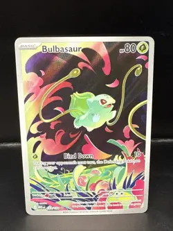 Pokemon 2025 Pokemon Mega Evolutions 133/132 Bulbasaur Illustration Rare - Image 2