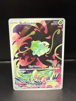 Pokemon 2025 Pokemon Mega Evolutions 133/132 Bulbasaur Illustration Rare - Image 3