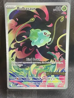 Pokemon TCG Bulbasaur Illustration Rare 133/132 Mega Evolution Brand New Sealed - Image 1