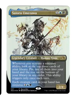 Satoru Umezawa - Foil - Buy-A-Box Promo NM, English MTG MTG Unique & Misc Promos - Image 1