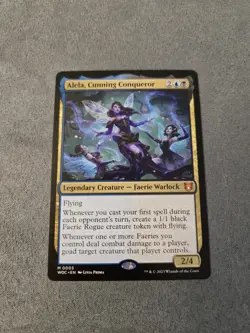 Magic: The Gathering Alela, Cunning Conqueror WoE Commander Non foil. - Image 1