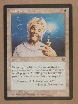 Enlightened Tutor - Mirage - Near Mint | MTG - Image 1