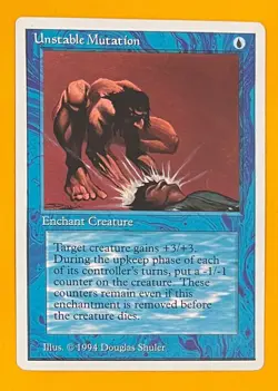 MTG UNSTABLE MUTATION Summer Magic (Edgar) (OldManMTG 013-399) - Image 1