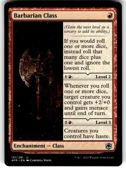 Barbarian Class Adventures in the Forgotten Realms Regular MTG - Image 1