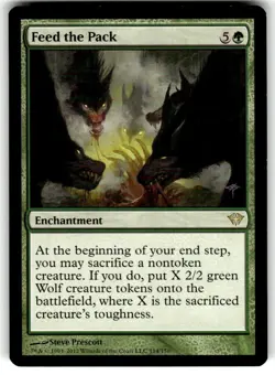 Feed the Pack Dark Ascension Regular MTG - Image 1