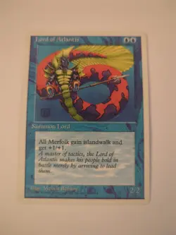 Lord of Atlantis MTG Core Set 4th Edition Regular - Image 1