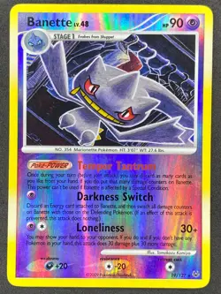 Pokemon Banette Reverse Holo 19/127 PL Platinum LP - Image 1