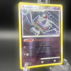 Banette Reverse Holo 19/127 Platinum Pokemon Card Trading TCG - Image 2