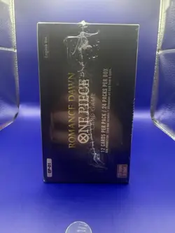 2022 One Piece Romance Dawn Booster Box OP-01 1st Wave English Blue Bottom - Image 3