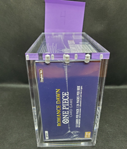 2022 One Piece Romance Dawn Booster Box OP-01 1st Wave English Blue Bottom - Image 4