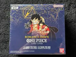 One Piece Romance Dawn Booster Box OP-01 1st Wave English Blue Bottom 2022 MINT - Image 2