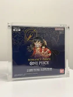 2022 One Piece Romance Dawn Booster Box OP-01 1st Wave English Blue Bottom - Image 1