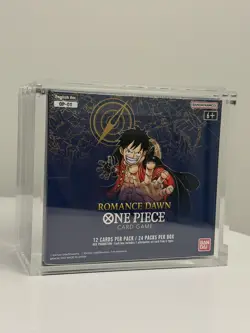 2022 One Piece Romance Dawn Booster Box OP-01 1st Wave English Blue Bottom - Image 1