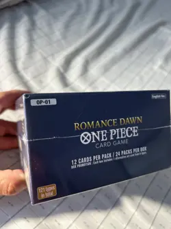 One Piece Romance Dawn 2022 OP-01 Booster Box English, 1st Wave, Blue Bottom - Image 3