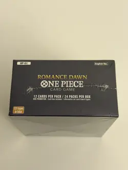 2022 One Piece Romance Dawn Booster Box OP-01 1st Wave English Blue Bottom - Image 5