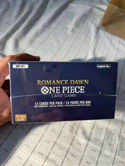 One Piece Romance Dawn 2022 OP-01 Booster Box English, 1st Wave, Blue Bottom - Image 1