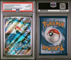 PSA 10 Scream Tail SVP EN 065 2023 Pokemon Black Star Promo "Roaring Moon ETB" - Image 3