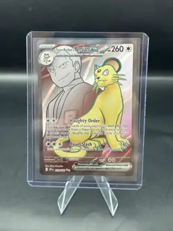 Team Rocket's Persian ex - 219/182 SV10: Destined Rivals Pokemon TCG NM - Image 1