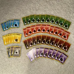 Pokemon Card Lot 175+ Cards Common/Uncommon/star No Holos / Base Set - Image 2