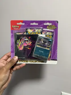 Pokemon Mega Evolutions Ascended Heroes Tech Sticker Collection Gastly Promo - Image 1