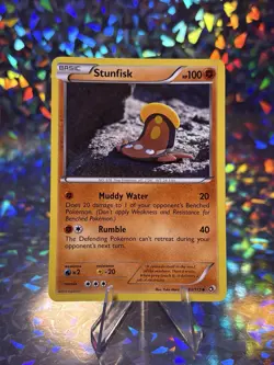 Pokemon TCG Pokemon Stunfisk Stunfisk Uncommon Regular - Image 1