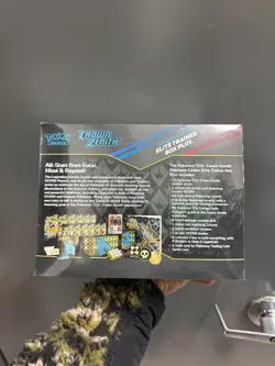 Crown Zenith Pokemon Center Elite Trainer Box Plus ETB - Factory Sealed Mint - Image 5