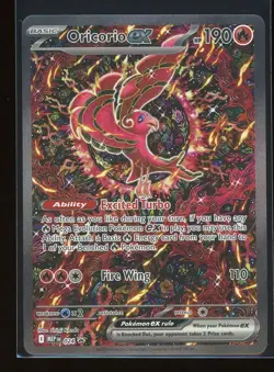 Oricorio ex 2025 Pokemon Mega Evolution Promo #024 Black Star Promo Holo - Image 1