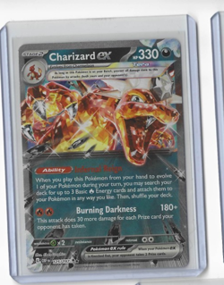 Pokemon Charizard ex 125/197 OBF Obsidian Flames NM - Image 1