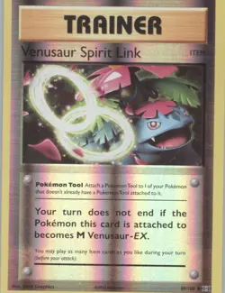 Venusaur Spirit Link Reverse Holo Pokemon tcg XY - Evolutions #89/108 - Image 1