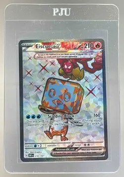 Eiscue ex 2023 Pokemon SV Obsidian Flames - OBF EN #210 - Image 1